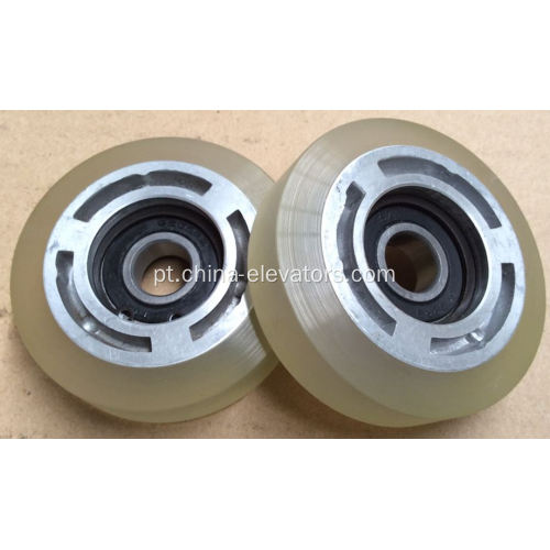 Rolo de corrente de 76 mm 76*25*6202 para escadas rolantes da Mitsubishi
